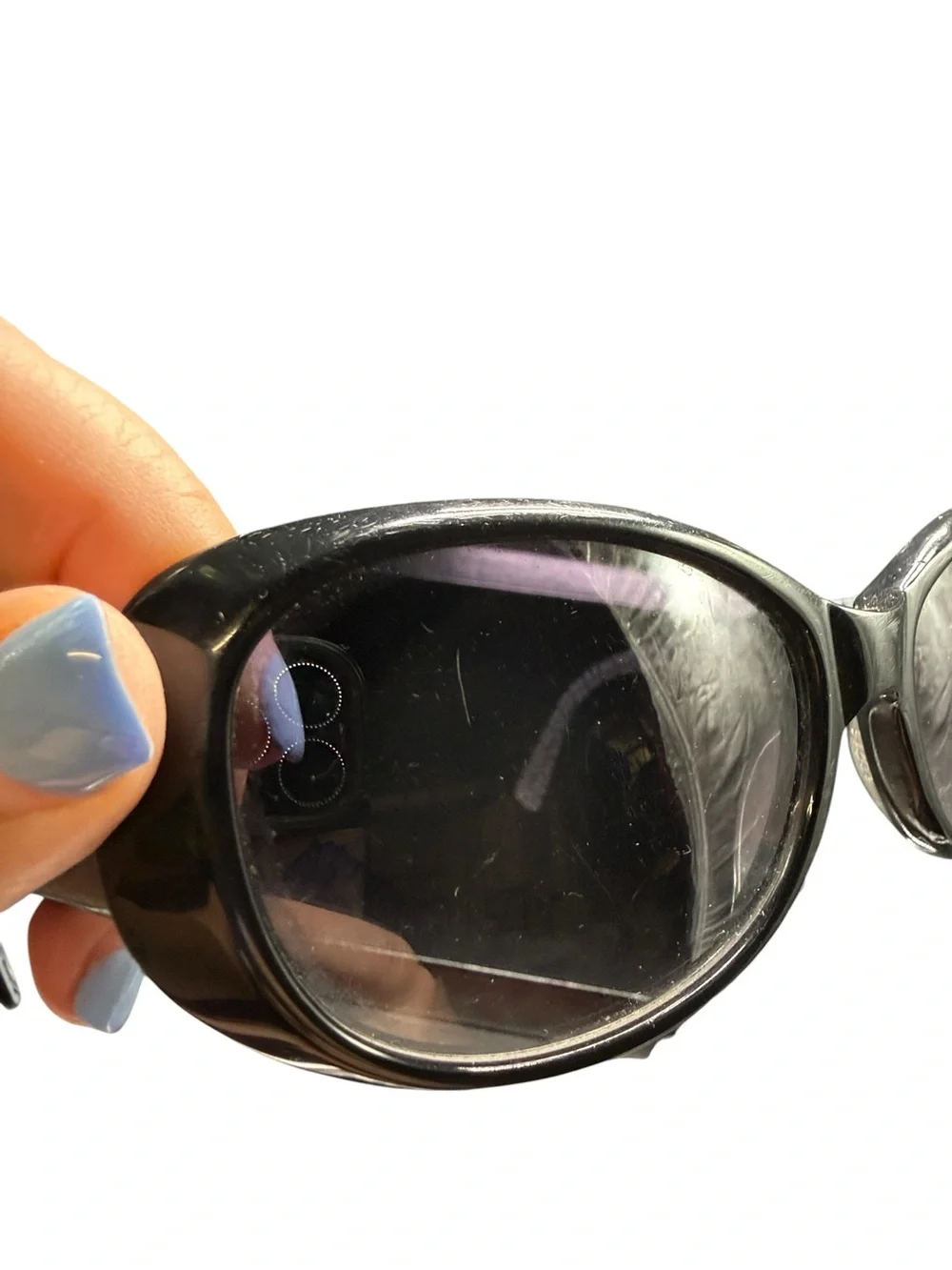 Coach Kendall S438 Black Sunglasses Signature C Print with Case